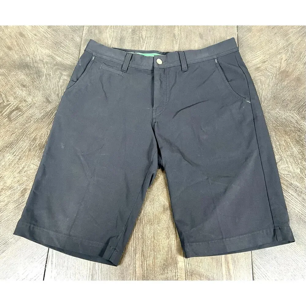 Alberto Golf Shorts Mens 34 US (50 EU) Black Master Modern Fit Performance 3XDRY - Picture 1 of 9